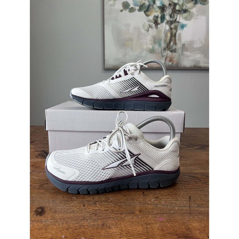 Altra Provision 4 FootShape Women's White/Gray Running Shoes Sneakers Size 6.5